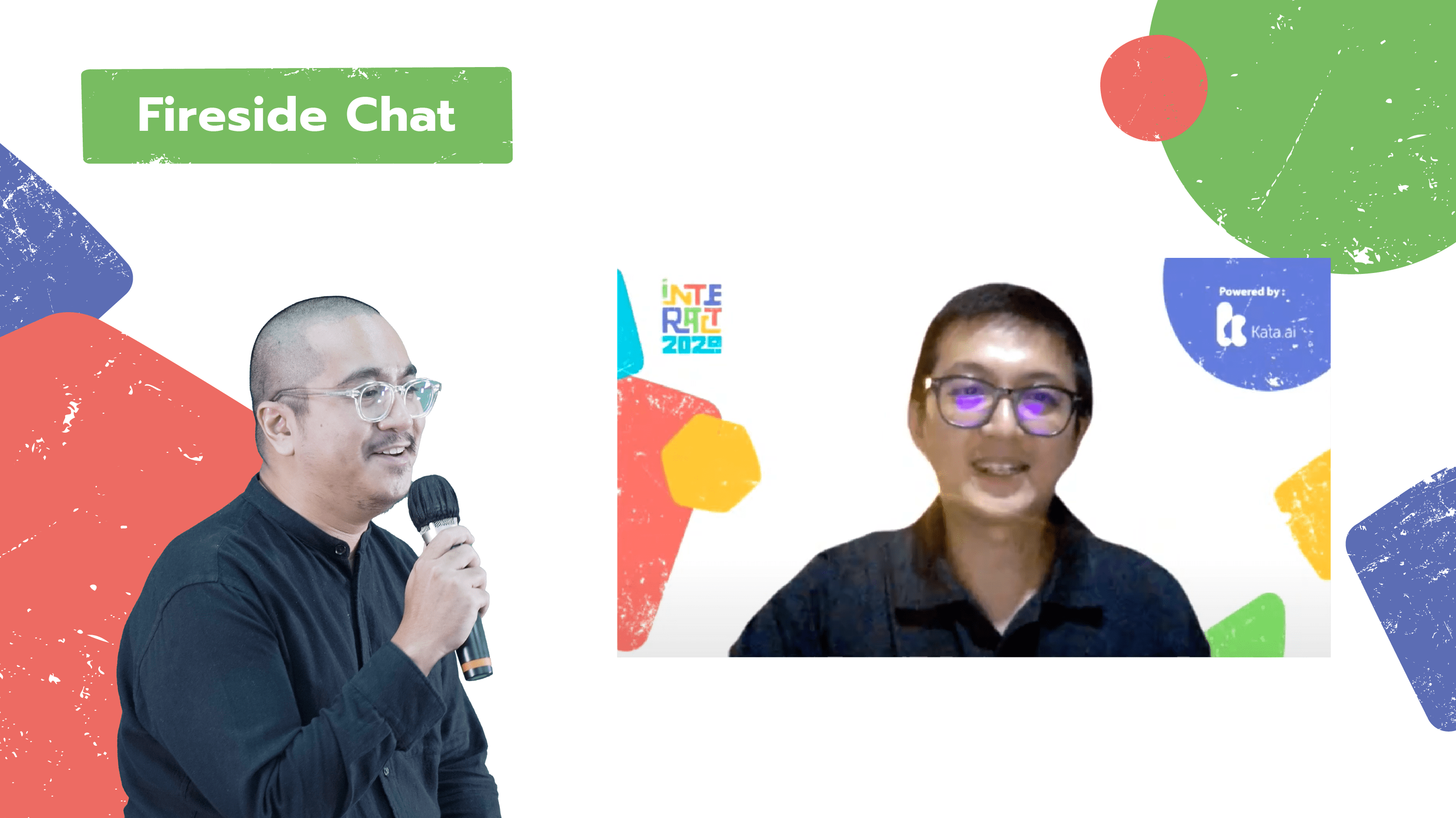 In INTERACT 2020's fireside chat session, Kata.ai CMO Reynir Fauzan discussed about startup innovators in Indonesia paving the way for many breakthroughs and digital initiatives with Amazon Web Service (AWS) Indonesia Country General Manager Gunawan Susanto.