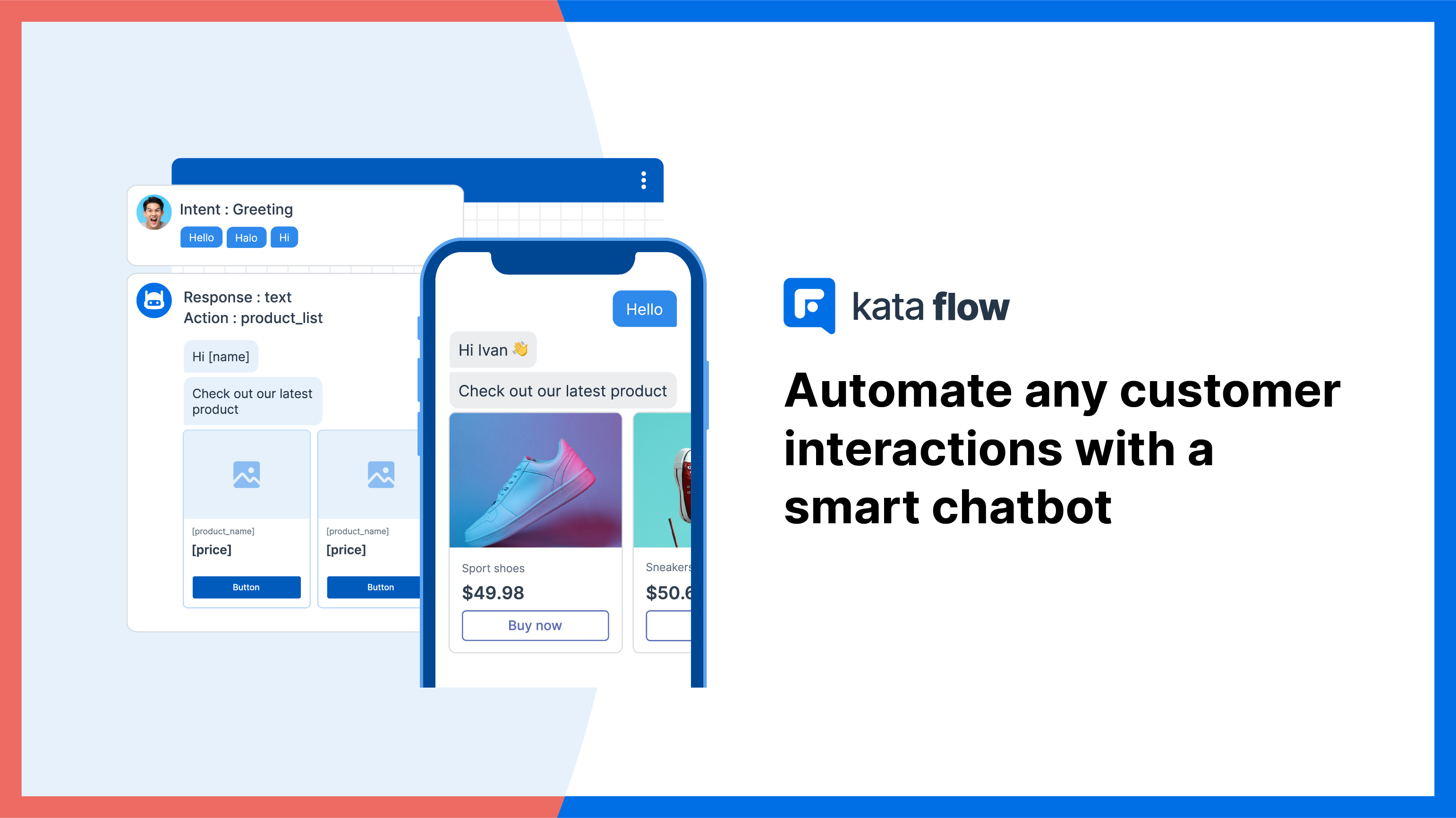 Create a natural interaction flow for your smart chatbot with Kata Flow